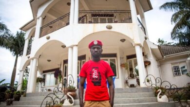 Bobi Wine at his home