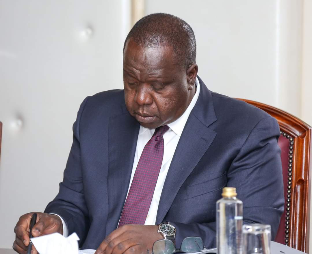 Matiang'i Among Those Present As President Ruto Chairs First Cabinet ...