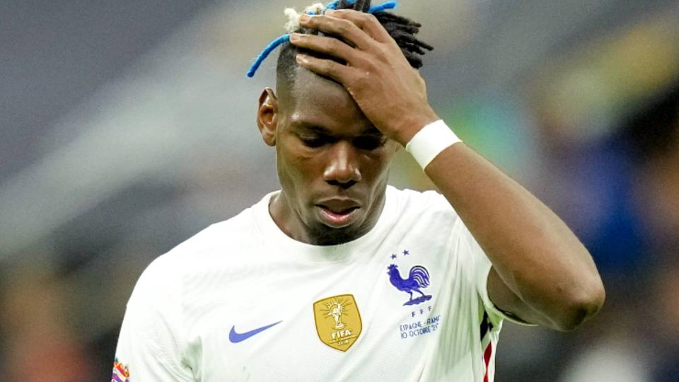  Crocked French Star Pogba to Miss World Cup