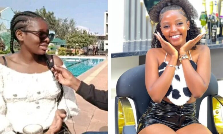 Fesh Collymore who is an aspiring Youtuber is upset with Eve Mungai Media for stealing her work