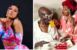 “He’s Good in Bed, na Ako na Pesa,” says Manzi Wa Kibera Describing Her Older Lover. The most controversial female socialite in Kenya, Manzi Wa Kibera also known as Wamboo, introduced her older lover last year.