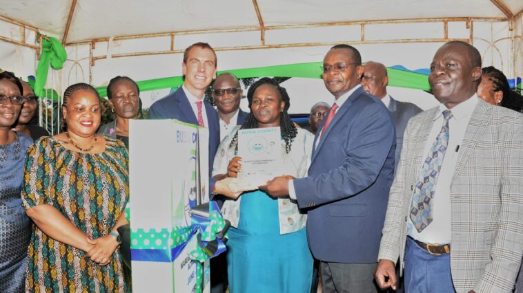 The British Deputy High Commissioner, Dr. Ed Barnett and Busia Governor Dr Otuoma