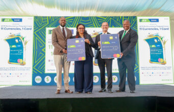 KCB Rolls Out Kids’ Savings Plan to Shape Future Money Habits Left to Right: Johnson Ondicho, Head of Digital Channels at KCB Bank Kenya, Angela Mwirigi, KCB Bank Kenya Director of Digital Financial Services, Shehryar Ali, Senior Vice President and Country Manager for East Africa and Indian Ocean Islands at Mastercard, and Victor Ndlovu, Head Business Development East Africa at Mastercard during the KCB Multicurrency Prepaid Card Launch at Nairobi Royal Golf Club.
