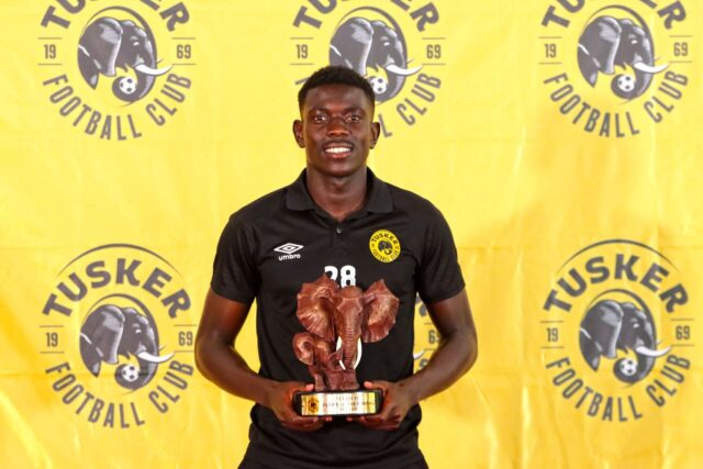 Nairobi: February 14, 2025 – Tusker FC midfielder Chrispine Erambo has been named Tusker FC Player of the Month for February 2025 following an outstanding series of performances in the past month.