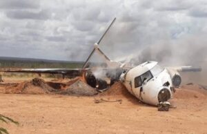 Kenyan Aircraft Crashes in Somalia, Killing Five Tragic crash near Mogadishu claims five lives