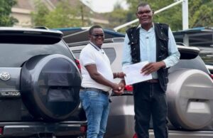 Bungoma Goliath Lands Lucrative Deal with Car Limited Isaac Otesa, widely known as Bungoma Goliath, has signed a brand ambassador deal with Car Soko Limited.