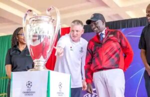 UCL Trophy Lands in Kenya as Sponsor Wraps Up Global Fan Tour
