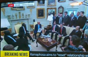 Trump Confronts Ramaphosa With Explosive Footage in White House Showdown