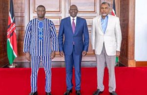 Ruto Hosts Captain Ibrahim Traoré Envoy Amid U.S. Africa Command Talks