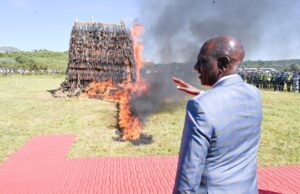 Ruto Leads Destruction of 6,000 Illegal Guns, Pushes for Disarmament and Reforms Ruto Leads Destruction of 6,000 Illegal Guns, Pushes for Disarmament and Reforms