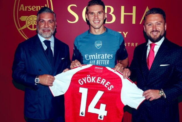 Arsenal land Viktor Gyökeres