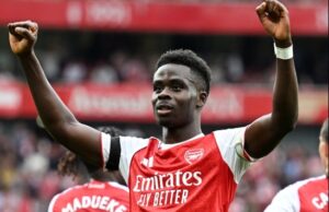 Bukayo Saka Out for Weeks After Hamstring Injury Bukayo Saka ruled out for up to four weeks with a hamstring problem. https://tinyurl.com/3svps93v