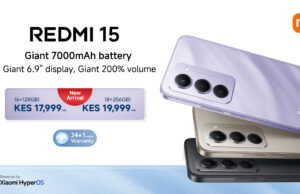 Xiaomi Kenya Launches the All-New Redmi 15 – GIANT Battery, GIANT Display, GIANT Sound Redmi 15
