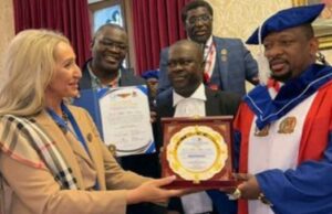 Mike Sonko Honoured with Global Leadership Award at UK House of Lords Mike Sonko Honoured with Global Leadership Award at UK House of Lords