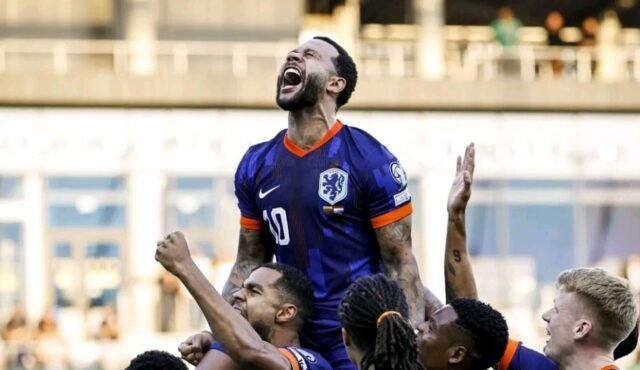 Memphis Depay Sets New Record as Netherlands’ Top Scorer