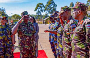 President Ruto Rocks Full Military Uniform for the First Time During KDF Day in Eldoret President Ruto Rocks Full Military Uniform for the First Time During KDF Day in Eldoret
