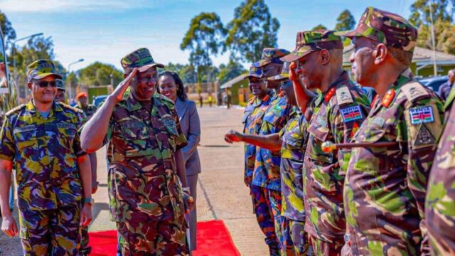 1001040272-1024x576-1 President Ruto Rocks Full Military Uniform for the First Time During KDF Day in Eldoret