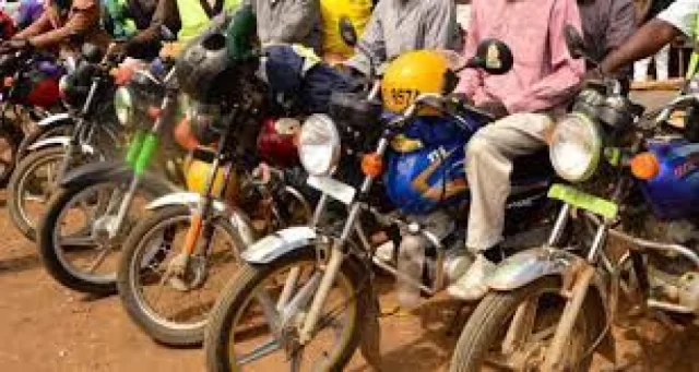 Young boda boda rider from Kisumu