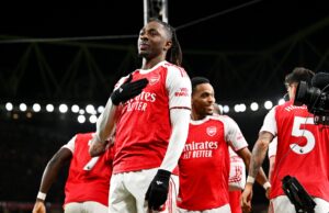 Eberechi Eze Shines With Hat Trick as Arsenal Crush Spurs 4-1 in North London Derby Eberechi Eze Shines With Hat Trick as Arsenal Crush Spurs 4-1 in North London Derby
