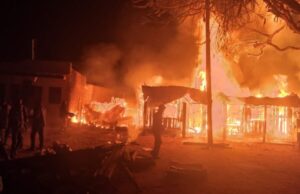 Fire Ravages Rental Houses in Kipkelion, Millions Lost Fire Ravages Rental Houses in Kipkelion, Millions Lost