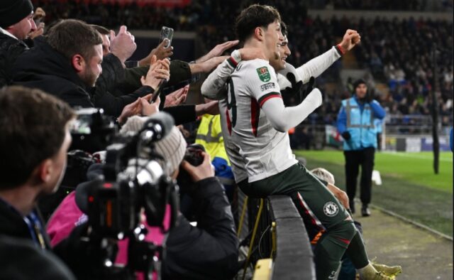 Chelsea defeated Cardiff City 3-1 away from home.