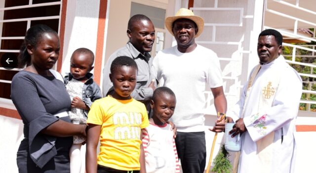 Tears of Joy as Oscar Sudi Gifts Loyal Worker a 3-Bedroom House After 14 Years