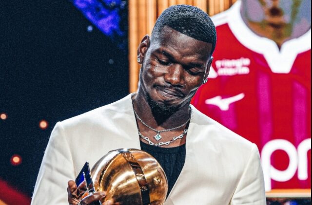 Screenshot_30-12-2025_03257_x.com Paul Pogba won the Best Comeback Award at Globe Soccer 2025 He described his return as a long and difficult journey Pogba praised his wife and children for their support He thanked AS Monaco for trusting and standing by him Pogba hailed Cristiano Ronaldo as a big inspiration to footballers worldwide