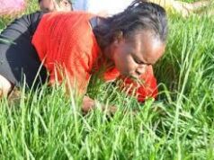 Daylight Drama as Thieves Caught Eating Grass After Stealing From Shop in Narok