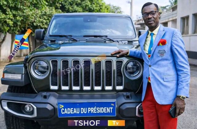 Lumumba Vea, real name Michel Nkuka Mboladinga, received a Jeep from the government. He stood motionless during every DR Congo match at AFCON 2025. Wore colourful suits in national colours while fans cheered around him. DR Congo exited the tournament in the round of 16; he cried after the loss.
