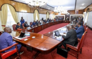 Cabinet Orders Major Cleanup of Government Payroll After Audit Exposes Massive Irregularities A Cabinet meeting in session, as the government moves to streamline the public payroll after an audit exposed major irregularities. Photo Credit: Courtesy | State House Kenya