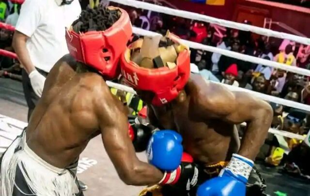 ‘Wewe mtoto mdogo nitakupiga nikicheka’ – Tanzanian Boxer Mandonga warns Majembe days after exciting Vurugu clash