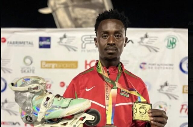 Support for Skater Kevin Kiarie Climbs to KSh 147,000