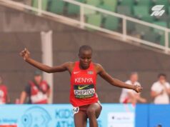 Rising Kenyan Steeplechase Talent Plans Next Step After World U20 Bronze Anatasha Cheptoo competing in the women’s 3,000m steeplechase at the World U20 Championships in Eugene. Photo: Courtesy