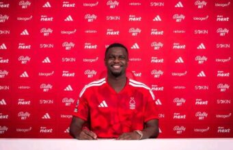 Nottingham Forest Sign Ousmane Diomande in £34m Deal From Sporting Ivory Coast defender Ousmane Diomande during a Nottingham Forest presentation Image Credits: Nottingham Forest / Getty Images
