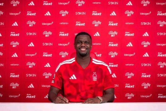 Nottingham Forest Sign Ousmane Diomande in £34m Deal From Sporting Ivory Coast defender Ousmane Diomande during a Nottingham Forest presentation Image Credits: Nottingham Forest / Getty Images