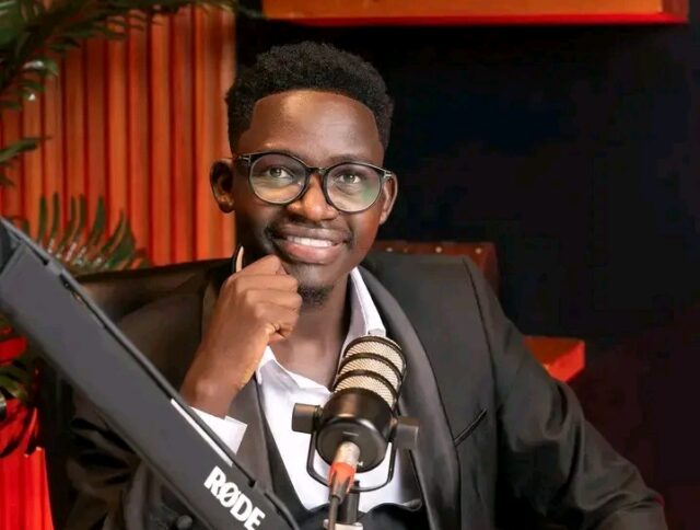 Francis Munyao, known as MCA Tricky, discussing his radio career Image Credits: Courtesy / Milele FM / File Photo
