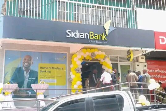 Sidian Bank Profit Jumps 82% to KSh1.72 Billion in H1 2026 Sidian Bank branch and customer service operations in Kenya. Credit: Sidian Bank.