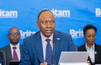 Britam Profit Surges to Sh3.8 Billion in Strong Half-Year Performance Britam Group CEO Tom Gitogo during the release of the company's 2026 half-year financial results. Credit: Britam