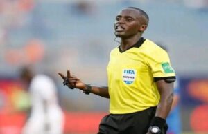 Kenya Referees Earn CAF Appointment for Egypt and Angola Qualifier Kenyan international referee Peter Waweru Kamaku will officiate the 2027 AFCON qualifier between Egypt and Angola in Cairo. Credit: CAF / File photo