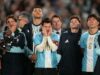 Lionel Messi Bids Emotional Farewell to Argentina After 21 Years Lionel Messi acknowledges supporters during his emotional farewell to the Argentina national team. Credit: AFA / Courtesy