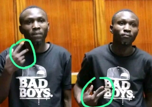 Nelson Ambia appearing before a Nairobi court during investigations into Feruz Hussein’s death. Nelson Ambia appearing before a Nairobi court during investigations into Feruz Hussein’s death.