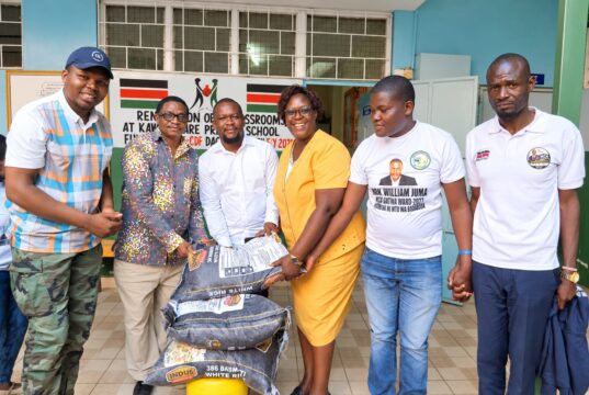 Watimah Kelly Donates Food to Kawangware Primary School Candidates Dagoretti North MP aspirant Watimah Kelly visiting Kawangware Primary School ahead of KPSEA and KJSEA examinations.
